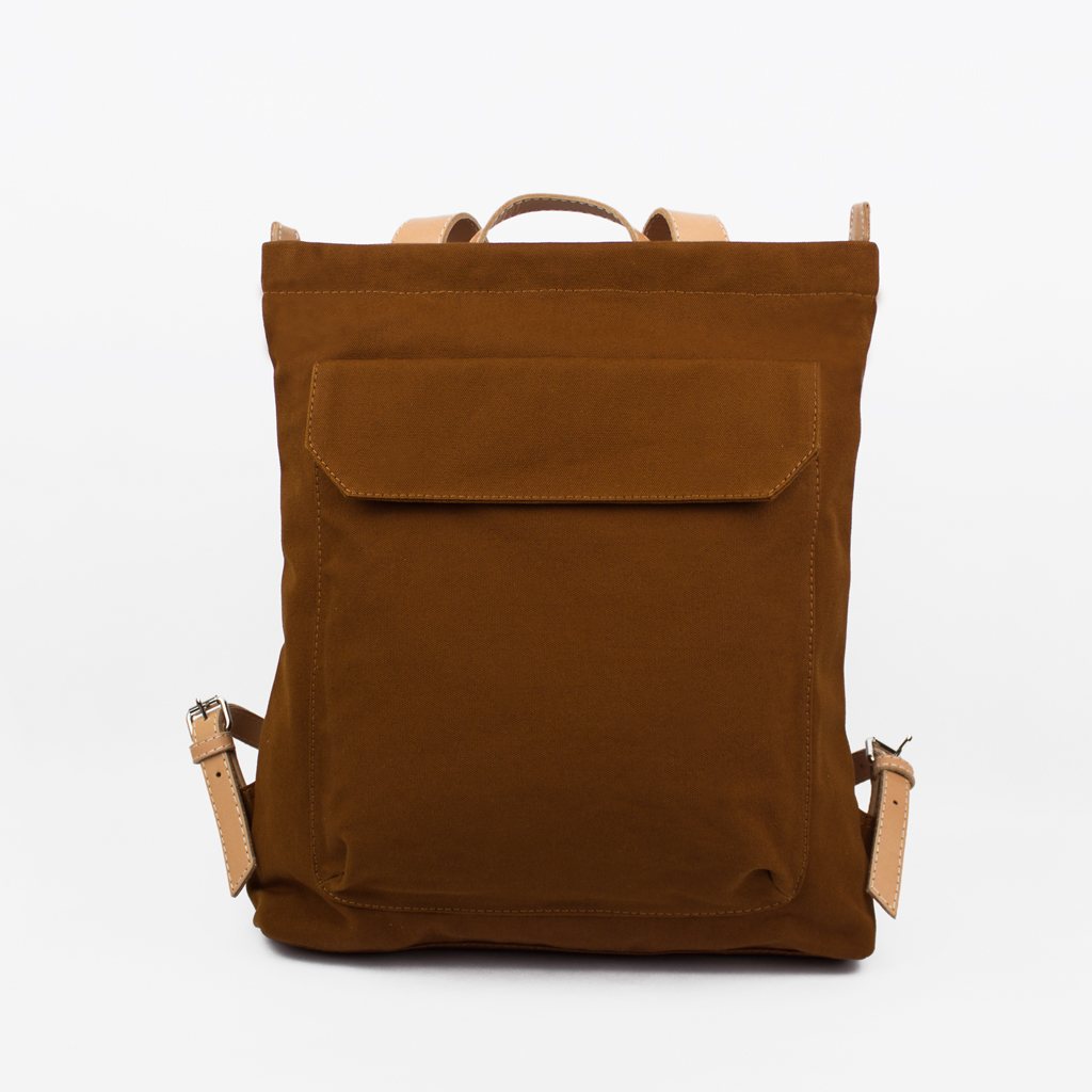 Zip Pack Burnyt Orange Front 1024px MOCHILA ZIP PACK / OXIDO & NATURAL - Imagen 1