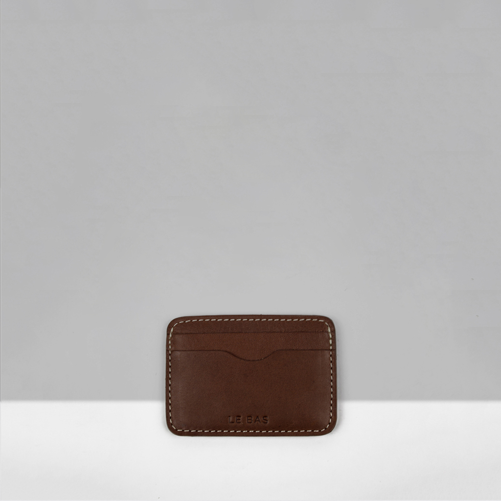 Card Holder C3 Chestnut Front Grey 1024px TARJETERO C3 / SUELA - Imagen 1